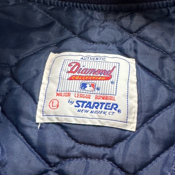 Rare Vintage Diamond Collection Detroit Tigers Satin Starter Jacket Size Large - Picture 2 of 5
